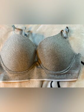 Nautica Gray Bra - 36C